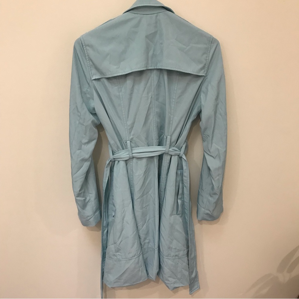 Zara light blue trench coat - Picture 11 of 12